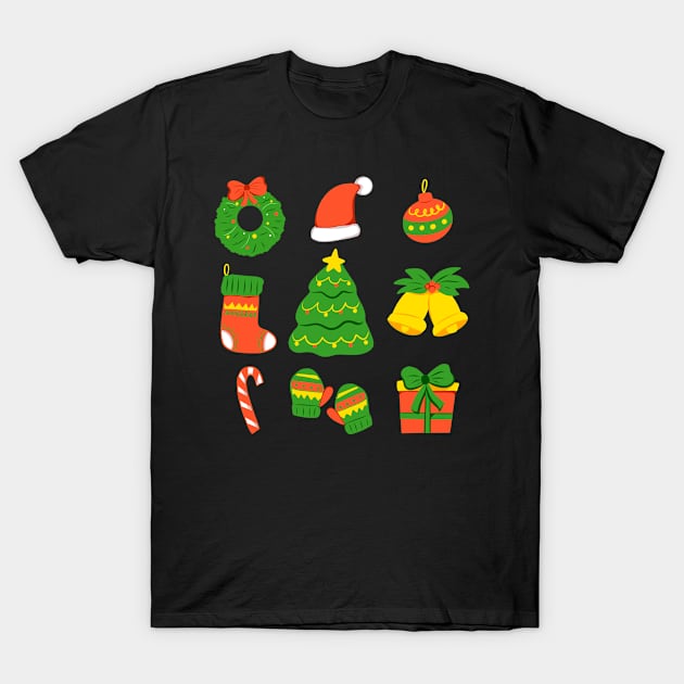 Christmas decorations T-Shirt by viovi